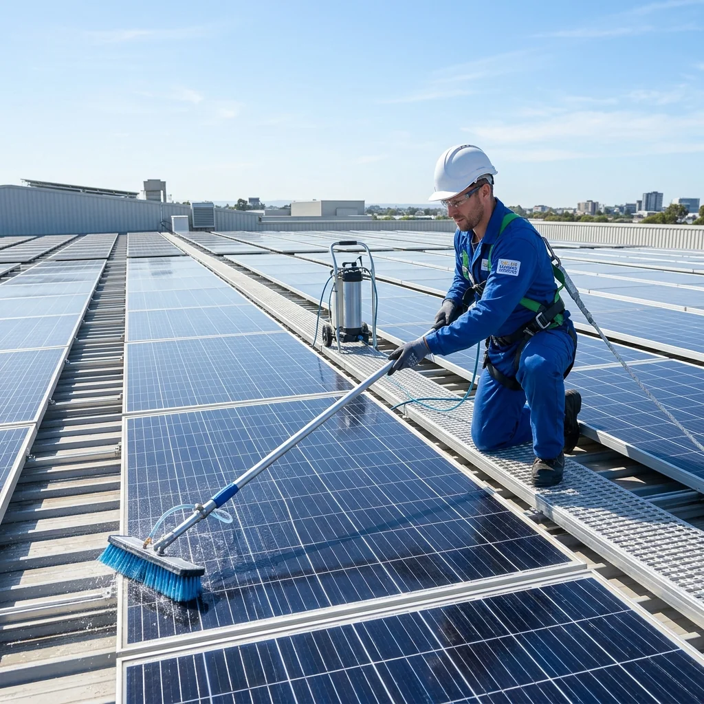 Gunes Paneli Nasil Temizlenir